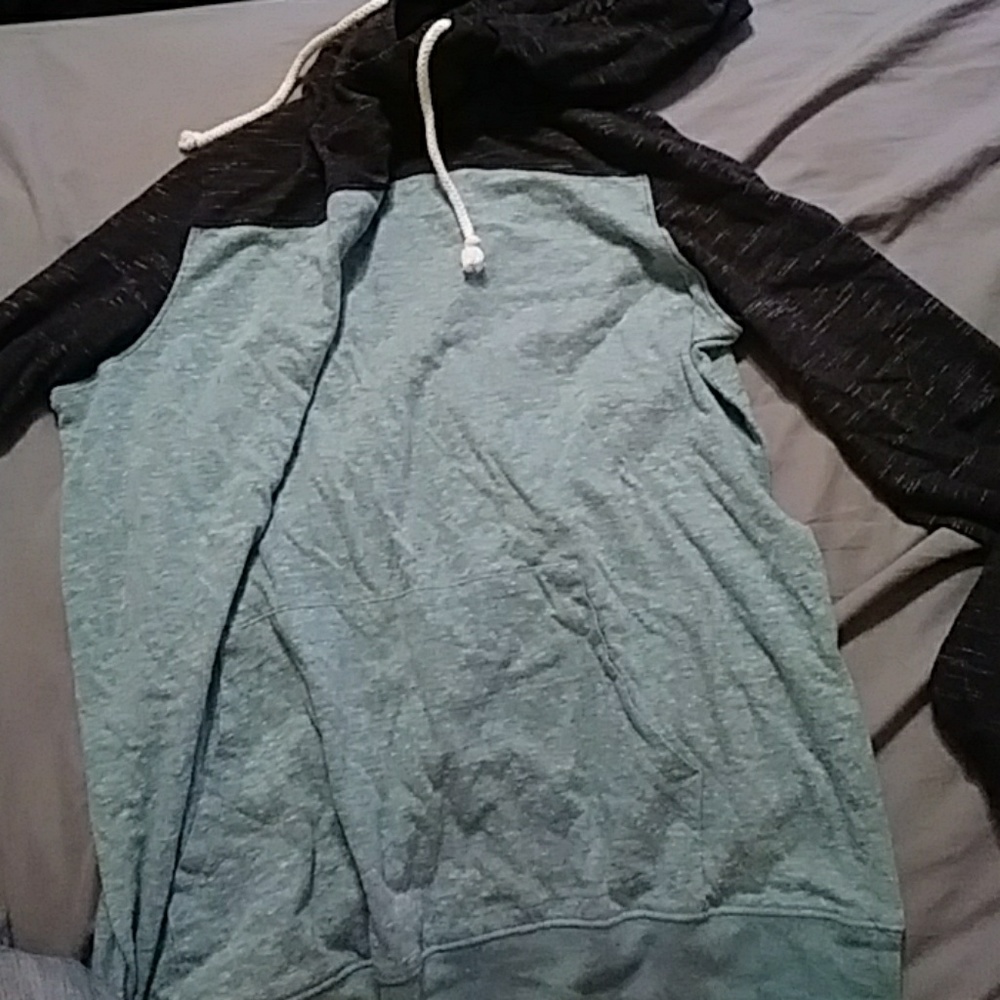 Black and blue Hoodie